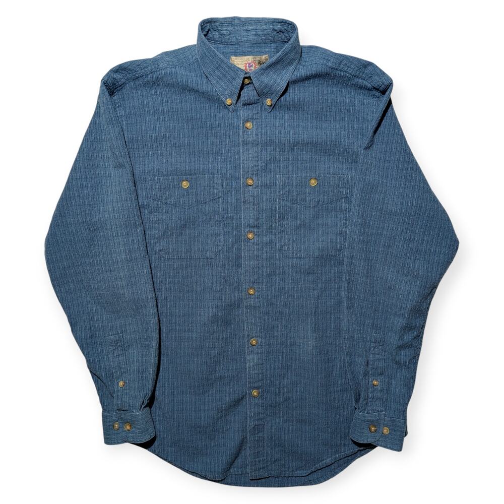 The Territory Ahead Textured‎ Button-Up Shirts – Men’s Medium (2-Piece Bundle)